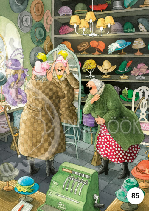 Inge Look インゲ・ルーク｜ポストカード Aunties（愉快なおばさんたち）
