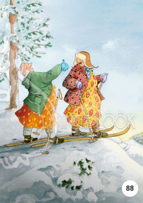 Inge Look インゲ・ルーク｜ポストカード Aunties（愉快なおばあちゃんたち）88