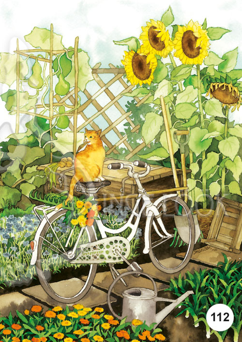 Inge Look インゲ・ルーク｜ポストカード Garden［101-121］