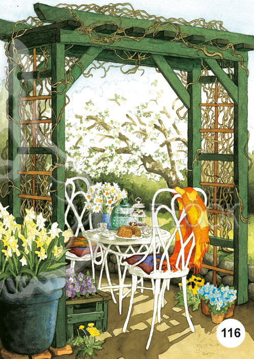 Inge Look インゲ・ルーク｜ポストカード Garden［101-121］