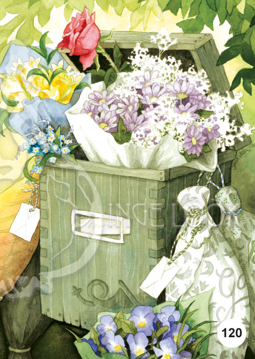 Inge Look インゲ・ルーク｜ポストカード Garden［101-121］