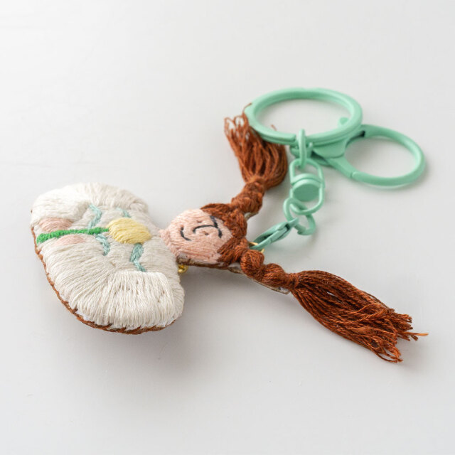 【個別販売】いとのきのした｜手刺繍ブローチ(3way) ジューニンズ お花