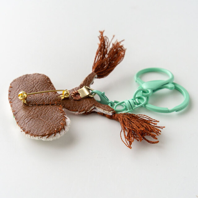 【個別販売】いとのきのした｜手刺繍ブローチ(3way) ジューニンズ お花