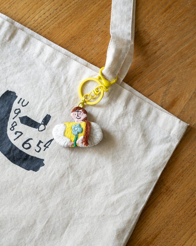 【個別販売】いとのきのした｜手刺繍ブローチ(3way) ジューニンズ お花