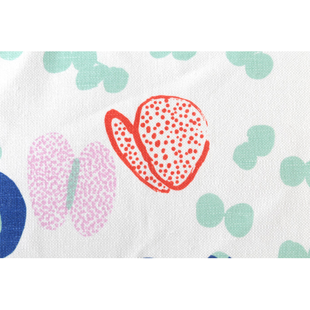 Kauniste/カウニステ/ファブリック（幅75cm×長さ50cm単位で切り売り）/ペルホネン（レッド）