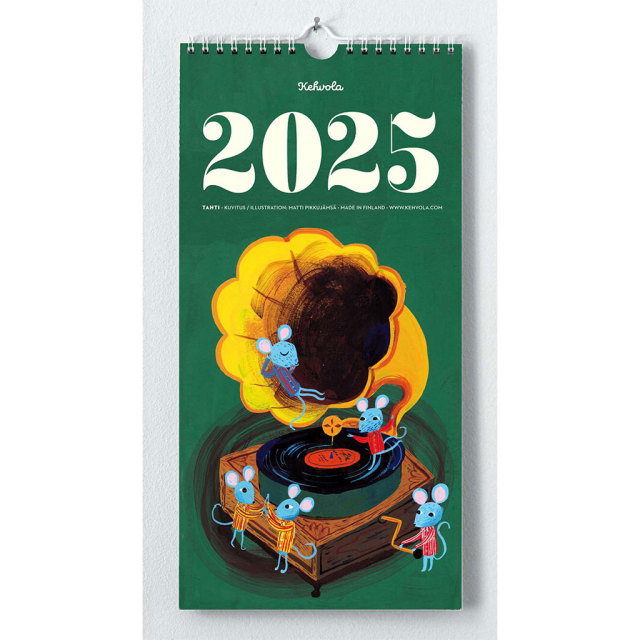Kehvola Design ケフボラデザイン｜2025年カレンダー TAHTI COMFOTA