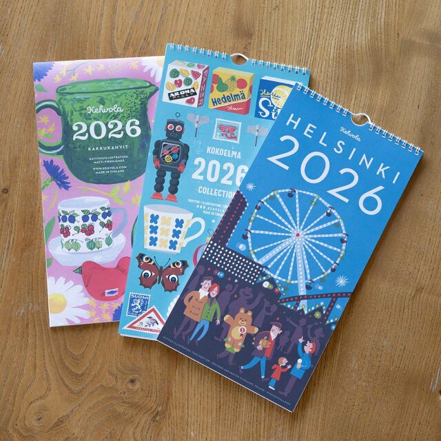 Kehvola Design ケフボラデザイン｜2026年カレンダー