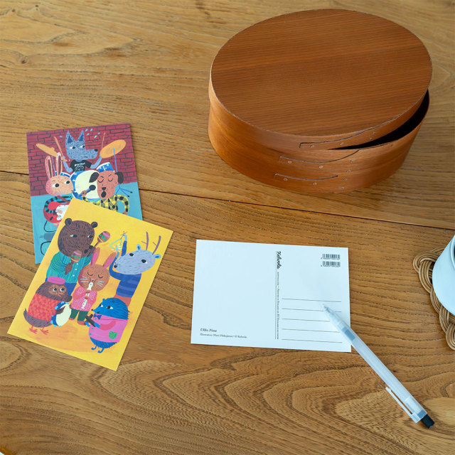 Kehvola Design ケフボラ・デザイン｜ポストカード マッティ・ピックヤムサ [リズム]