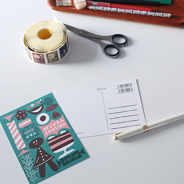 Kehvola Design/ケフボラ・デザイン/ポストカード/サンナ・マンデル(全5柄)