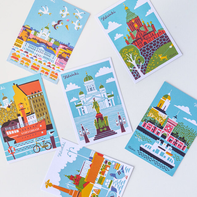 Kehvola Design ケフボラ・デザイン｜ポストカード ティモ・マンッタリ