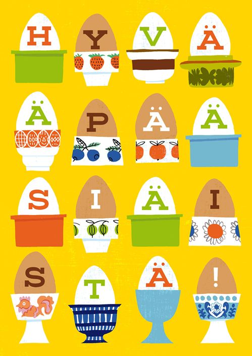 Kehvola Design ケフボラ・デザイン｜ポストカード ティモ・マンッタリ［レトロ］