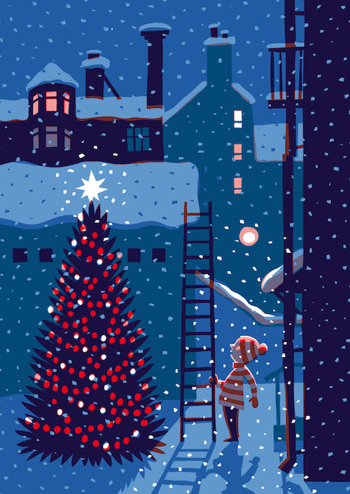 Kehvola Design ケフボラ・デザイン｜ポストカード ティモ・マンッタリ [クリスマス]