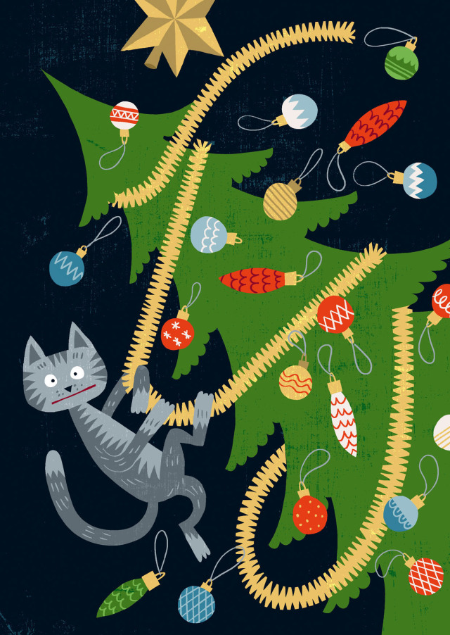 Kehvola Design ケフボラ・デザイン｜ポストカード ティモ・マンッタリ［クリスマス］