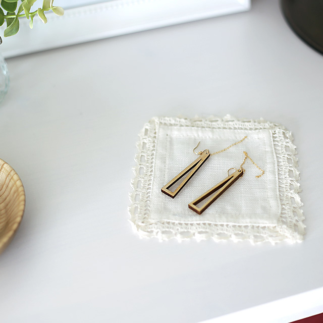 Kito/木製ピアス・イヤリング(全7種)