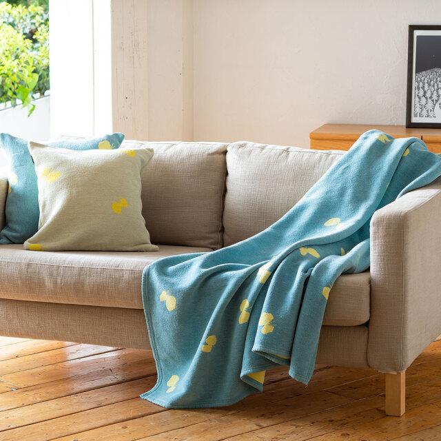 KLIPPAN × mina perhonen｜シュニールコットンブランケット