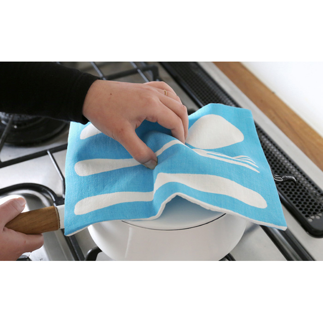 KORPI&GORDON/コルピ＆ゴードン/鍋つかみ/WHAT'S FOR DINNER/アクア