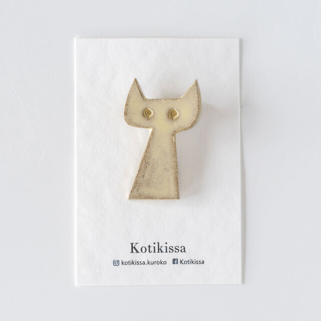 Kotikissa｜ブローチ 猫