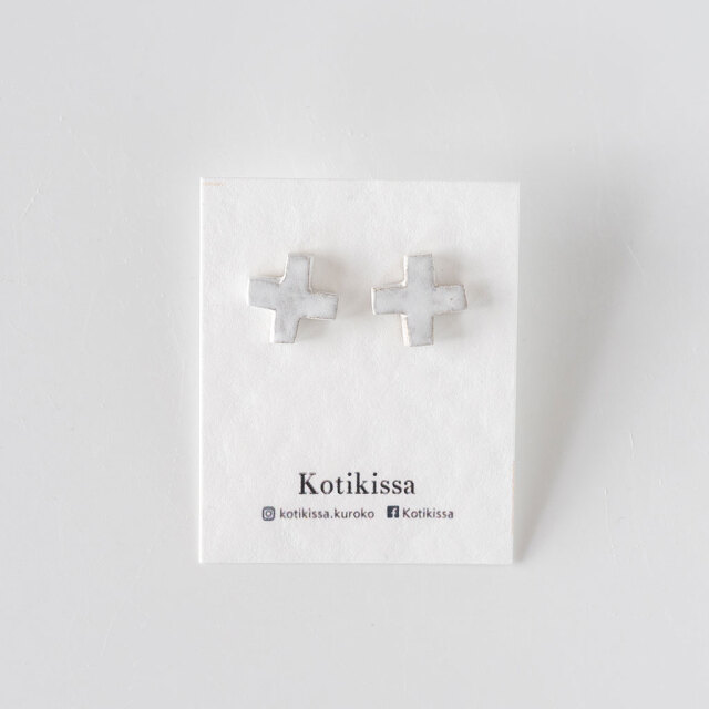 Kotikissa｜ピアス クロス