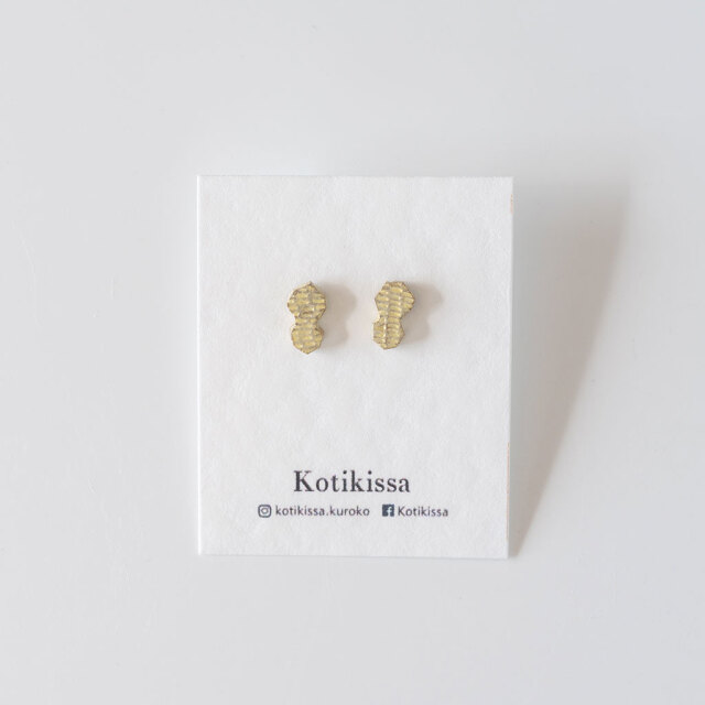 Kotikissa｜ピアス ピーナッツ