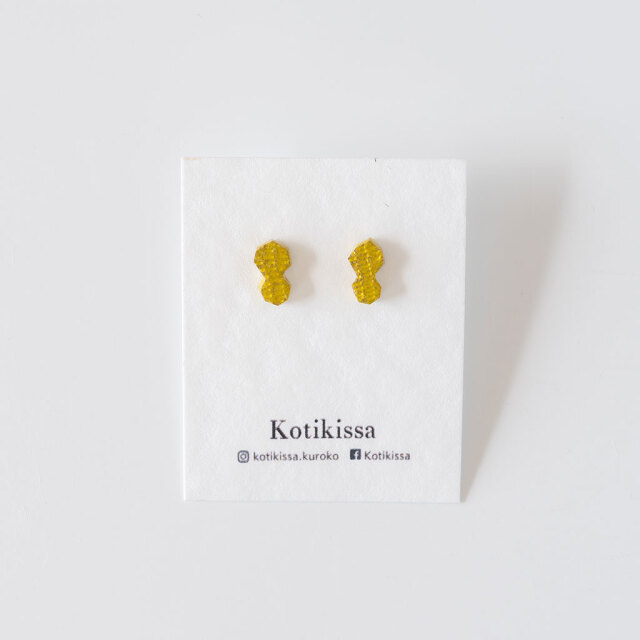 Kotikissa｜ピアス ピーナッツ