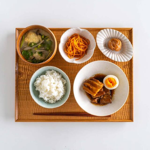 高塚和則 ひとり膳 2枚セット 高塚和則/一人膳（角） - BOWKNOT