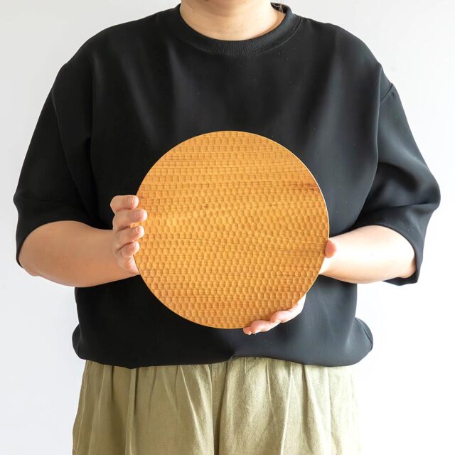 高塚和則｜さくらのパン皿（24cm）