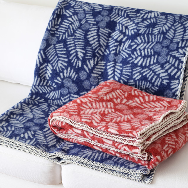 LAPUAN KANKURIT/ラプアンカンクリ/シングルブランケット/KATAJANMARJA(ネズの実)(全2色)