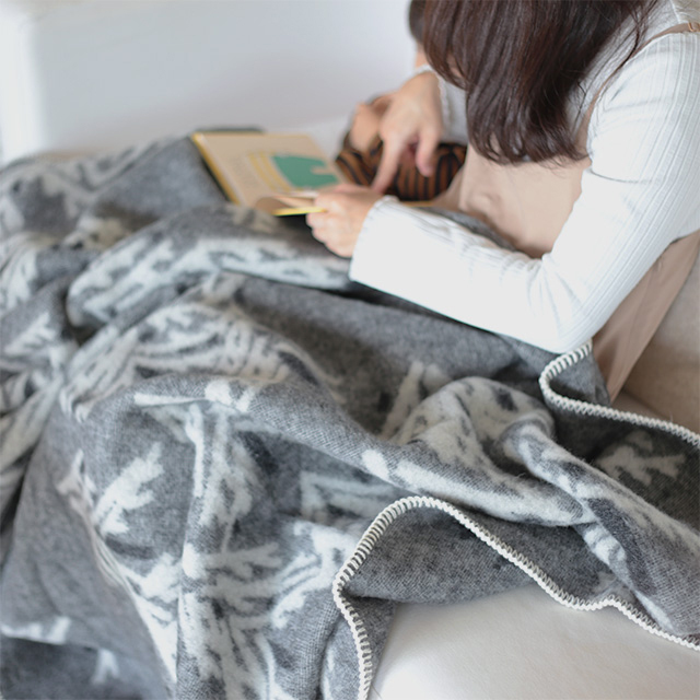 LAPUAN KANKURIT/ラプアンカンクリ/シングルブランケット/KUUSI