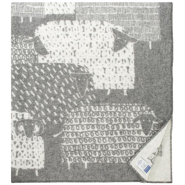 LAPUAN KANKURIT/ラプアンカンクリ/ハーフブランケット/PAKAPAAT/グレー