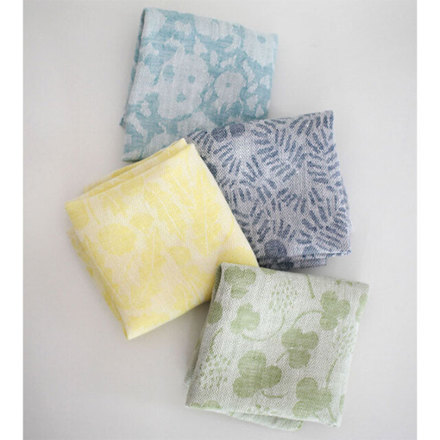 ラプアンカンクリ/ウォッシュドリネンハンカチ｜LAPUAN KANKURIT