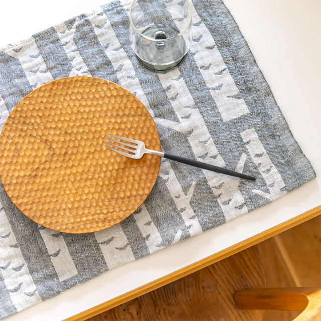 LAPUAN KANKURIT ラプアンカンクリ｜ウォッシュドリネンタオル（46x60cm） KOIVU