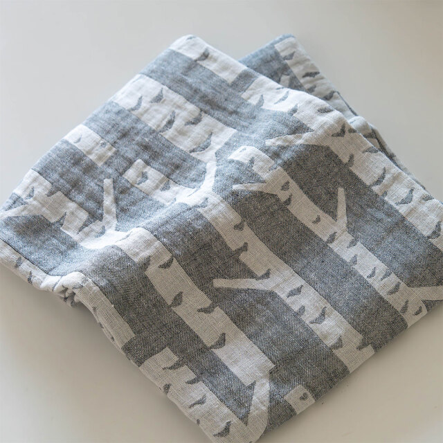 LAPUAN KANKURITラプアンカンクリ/USVA マルチタオル/グレー LAPUAN KANKURIT｜USVA マルチユース タオル | 眠家オンラインストア