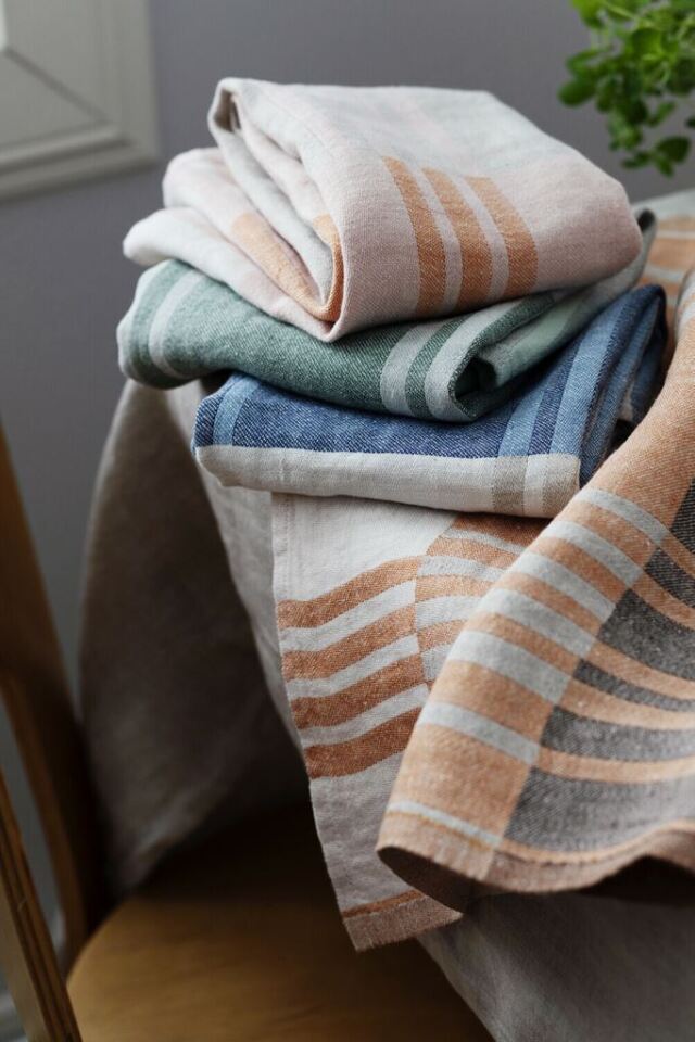 LAPUAN KANKURIT ラプアンカンクリ｜ウォッシュドリネンタオル TOFFEE