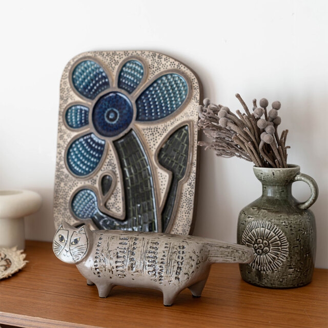 【個別販売】Lisa Larson リサ・ラーソン｜マックス MAX グレー