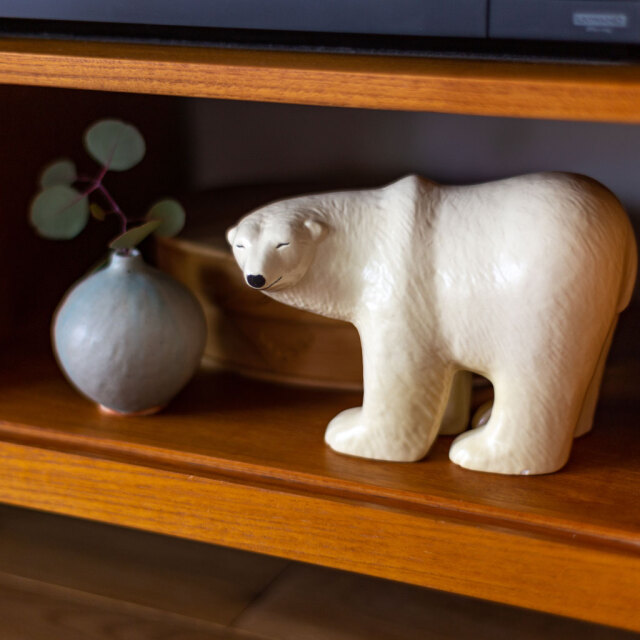 【個別販売】Lisa Larson/リサ・ラーソン/シロクマ(L) POLAR BEAR