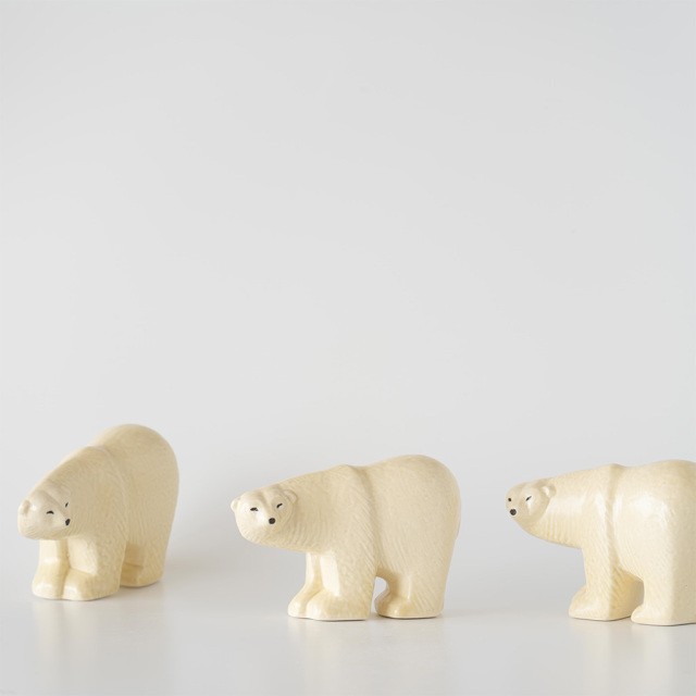 【個別販売】Lisa Larson リサ・ラーソン｜POLAR BEAR シロクマ Sサイズ