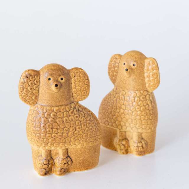 【個別販売】Lisa Larson リサ・ラーソン｜プードル(S) POODLE ブラウン
