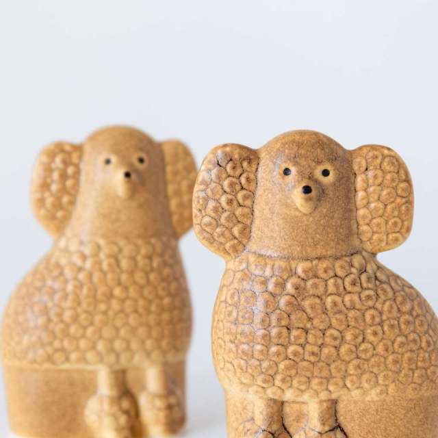 【個別販売】Lisa Larson リサ・ラーソン｜プードル(S) POODLE ブラウン