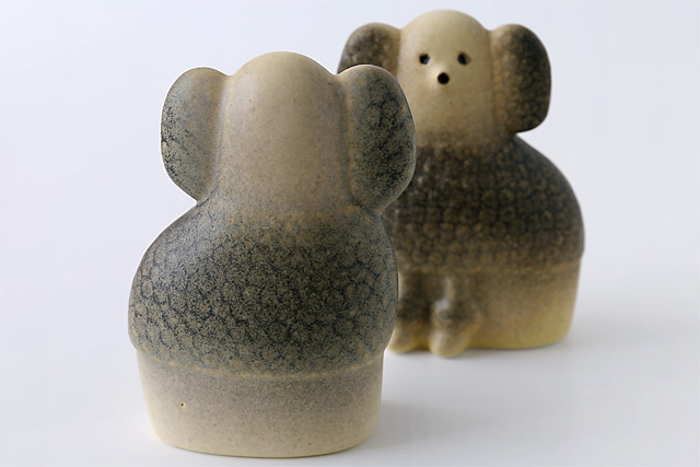 【個別販売】Lisa Larson リサ・ラーソン｜プードル(S) POODLE グレー