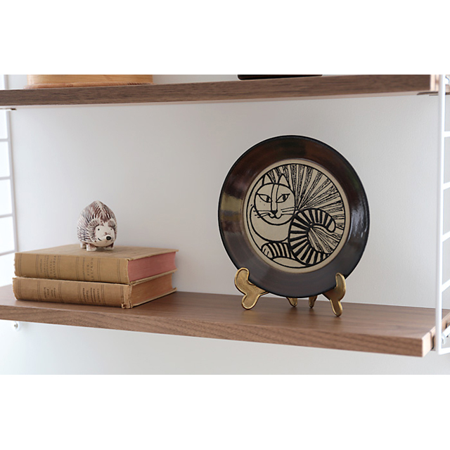 Lisa Larson/リサ・ラーソン/益子の皿/ねこ(しろ) COMFOTA 北欧雑貨店