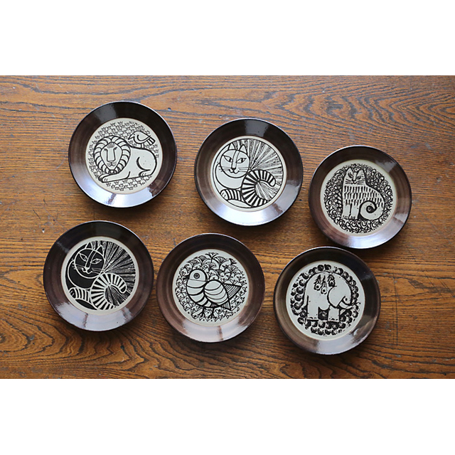 Lisa Larson/リサ・ラーソン/益子の皿/ねこ(NINA) COMFOTA 北欧雑貨店