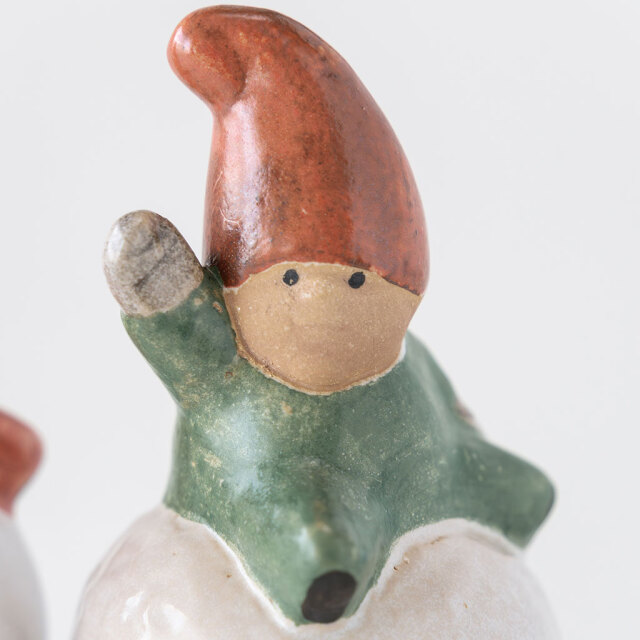 【個別販売】Lisa Larson リサ・ラーソン｜SNOWBALL TOMTE スノーボールトムテ