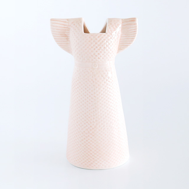 Lisa Larson/リサ・ラーソン/花瓶/ドレス/イエロー