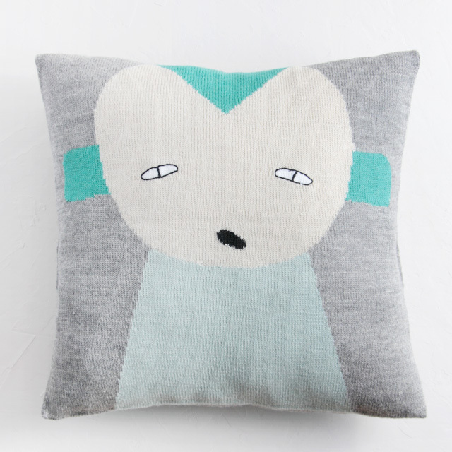 LUCKYBOYSUNDAY/ラッキーボーイサンデー/クッションカバー（50cm）/Peppe（グリーン）