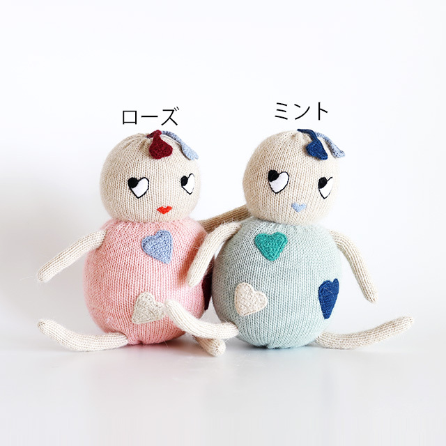LUCKYBOYSUNDAY/ラッキーボーイサンデー/編みぐるみ/LITTLE FRIENDS/Sweetheart(全2色)