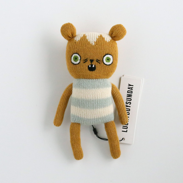 【個別販売】LUCKYBOYSUNDAY/ラッキーボーイサンデー/編みぐるみ/TIGER TRIPLETS