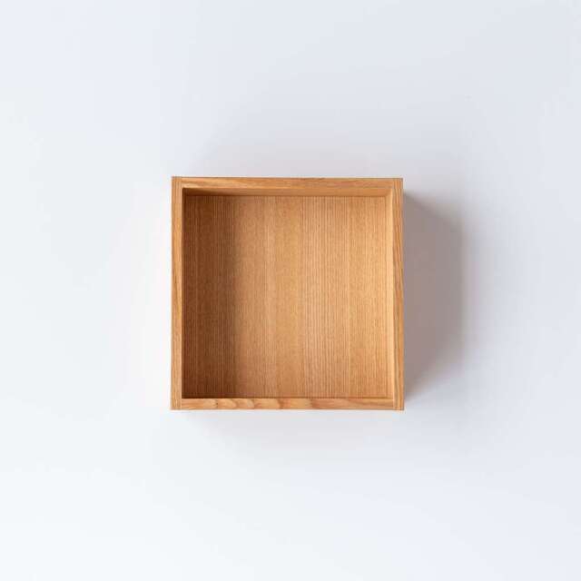 松屋漆器店｜白木塗タモ ナチュラル［5寸］重箱