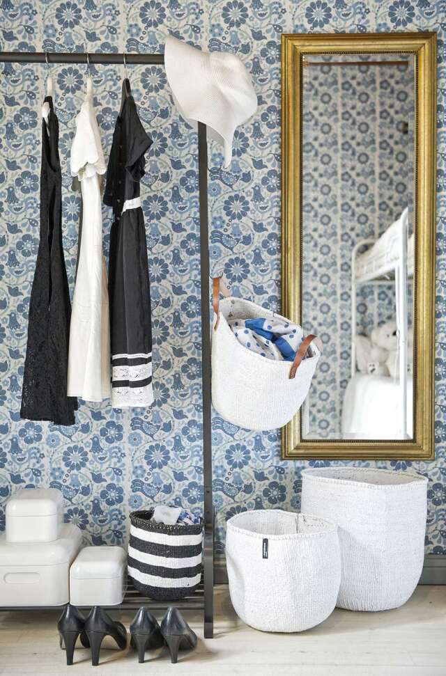 Mifuko ミフコ｜Kiondo バスケット［サイザル麻×再生プラスチック］トートバッグ［ショートハンドル］Mサイズ ホワイト