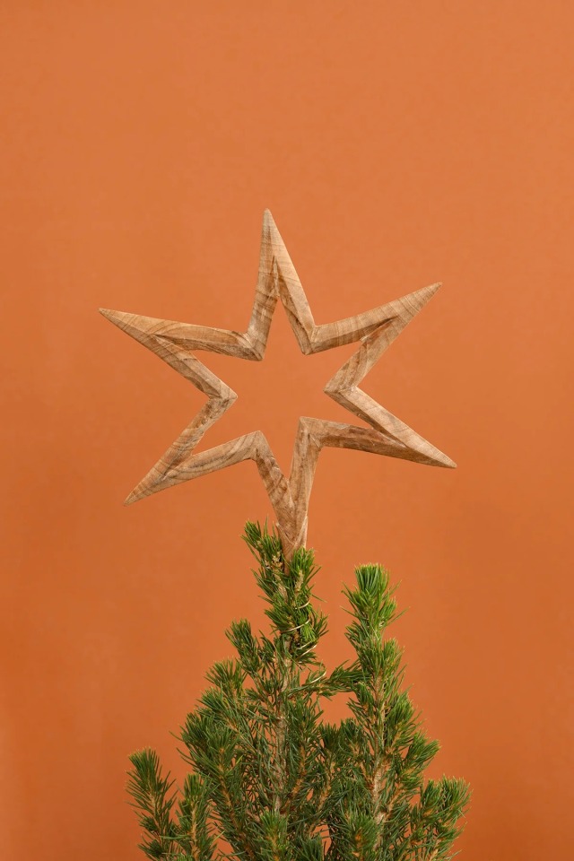 Mifuko ミフコ｜木製ツリートップ Christmas tree star