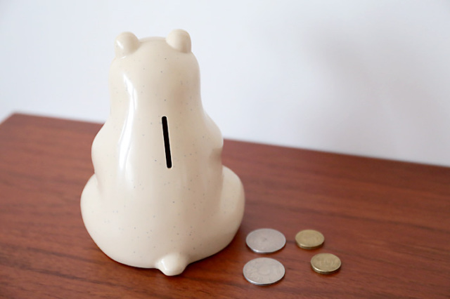 しろくま貯金箱｜Polar Bear Money Box